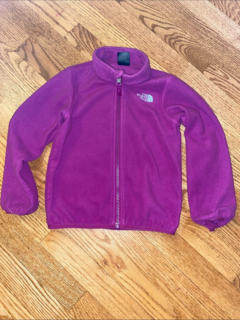 The North Face Girls Purple Fleece Jacket 4T